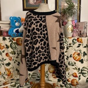 Leopard sweater